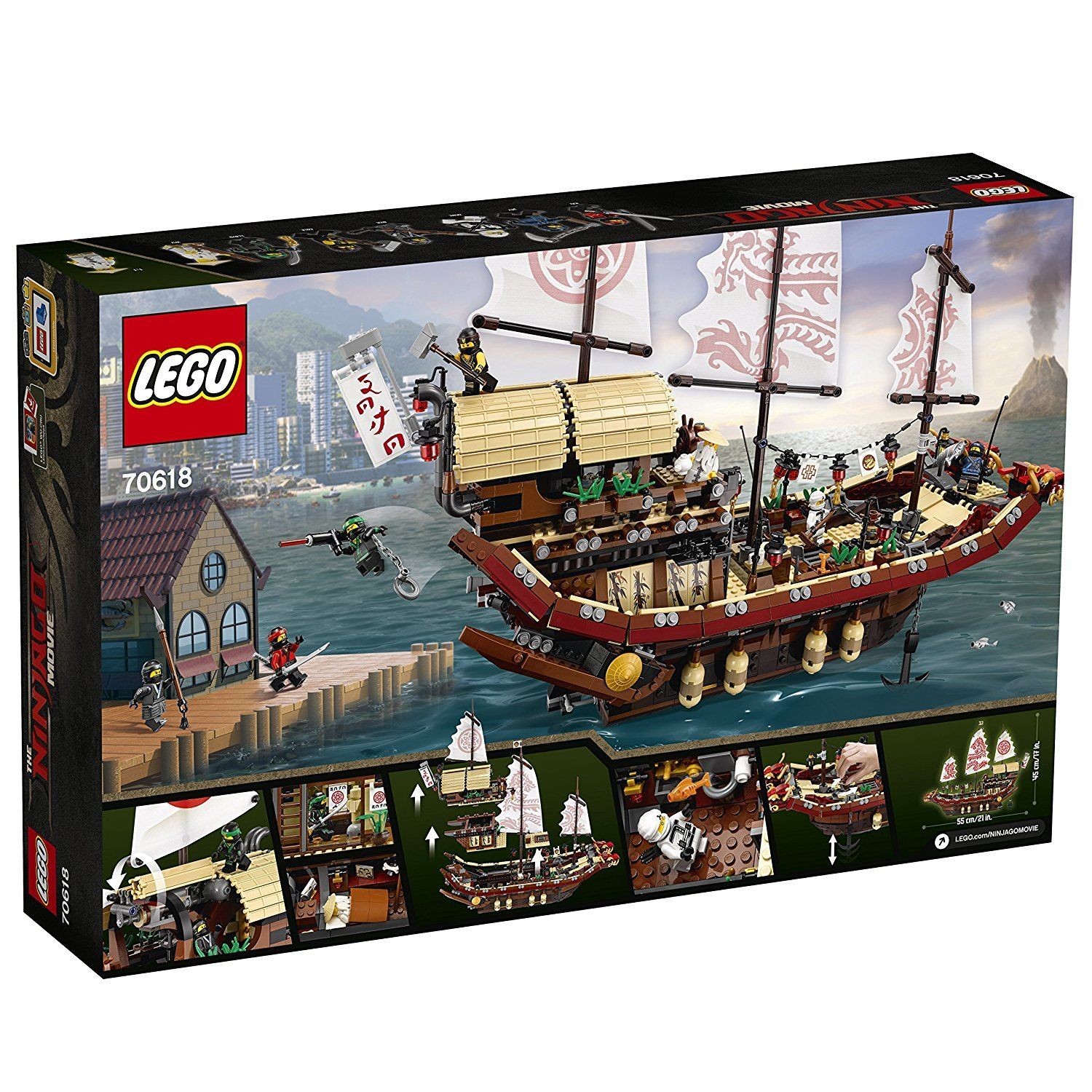 Complete Sets Lego Ninja Flugsegler Segel Schiff Boot Jacht