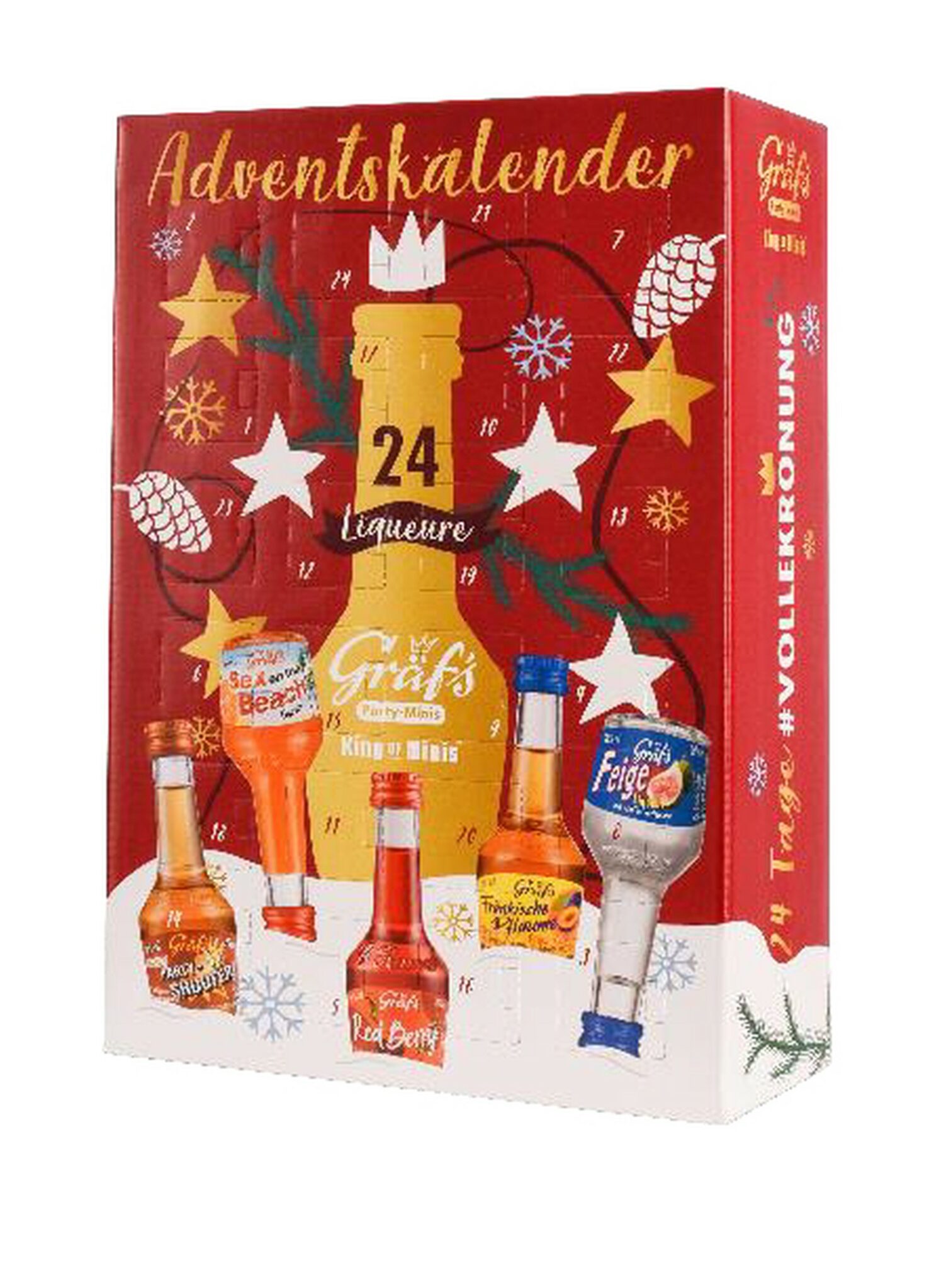 Adventskalender Weihnachtskalender 24x 20ml 12 Sorten Merry Graefs Mas