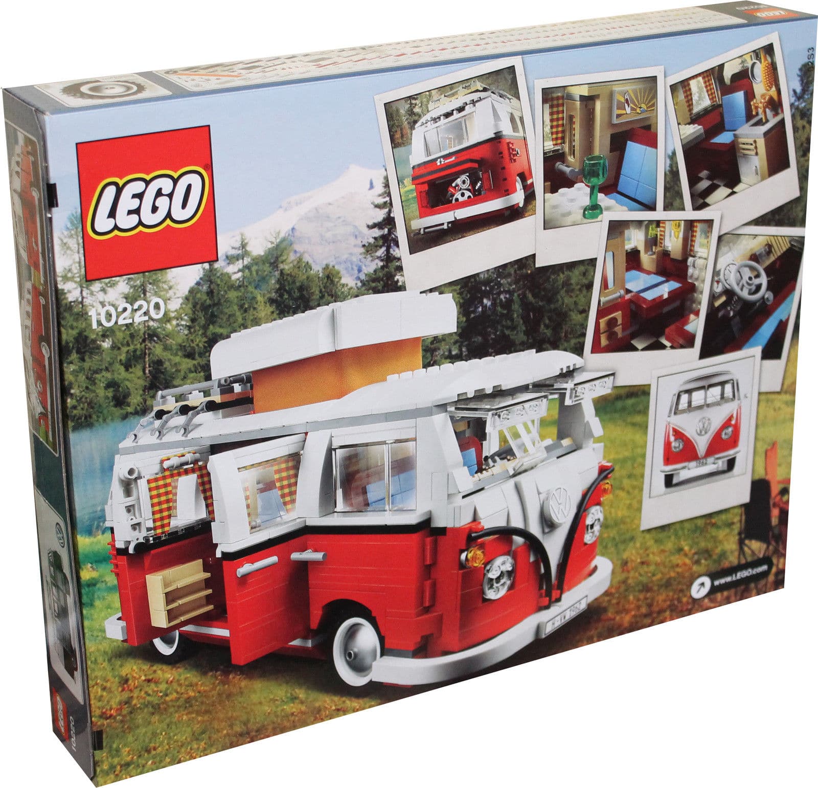 Lego Creator Mini VW Volkswagen T1 Campingbus BUS Bulli Van Camper 1962 ...
